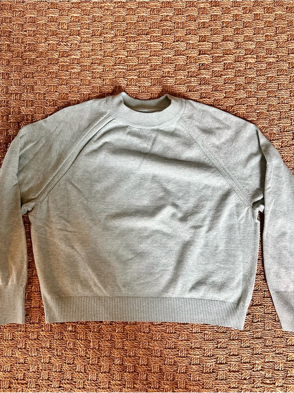 a new day Women’s Crewneck Sweater in Sage Green